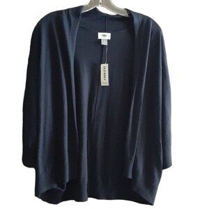 Old Navy San Francisco Cardigan Shrug Navy Blue 2X Office Teacher Should…